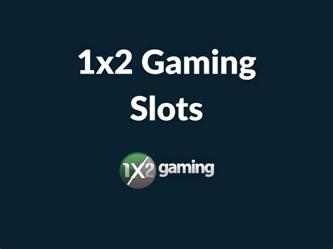 best 1x2 gaming slots|1x2 Gaming Slots .